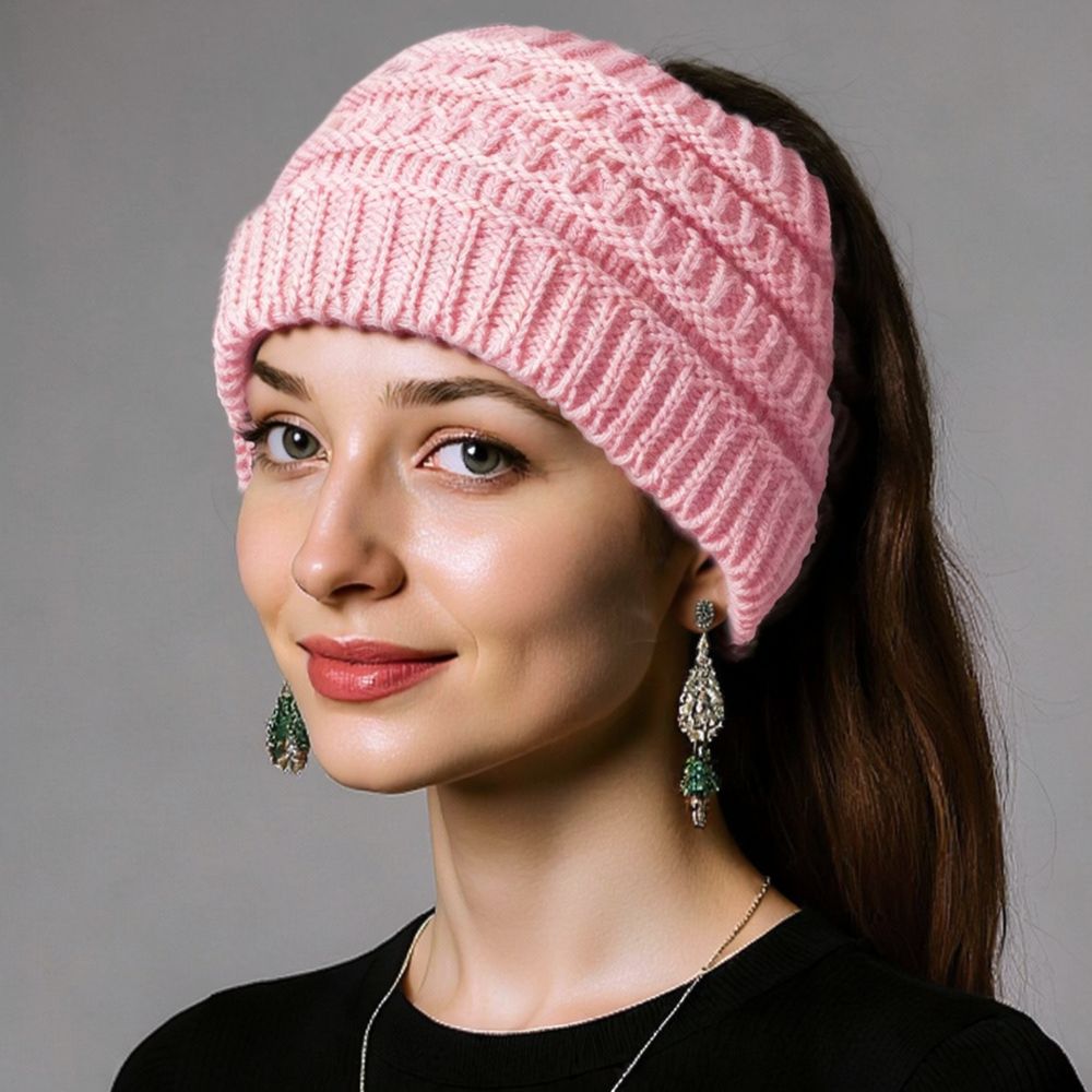Brede gebreide hoofdband, wint - Fleece Ear Warmer Band recensie en prijs