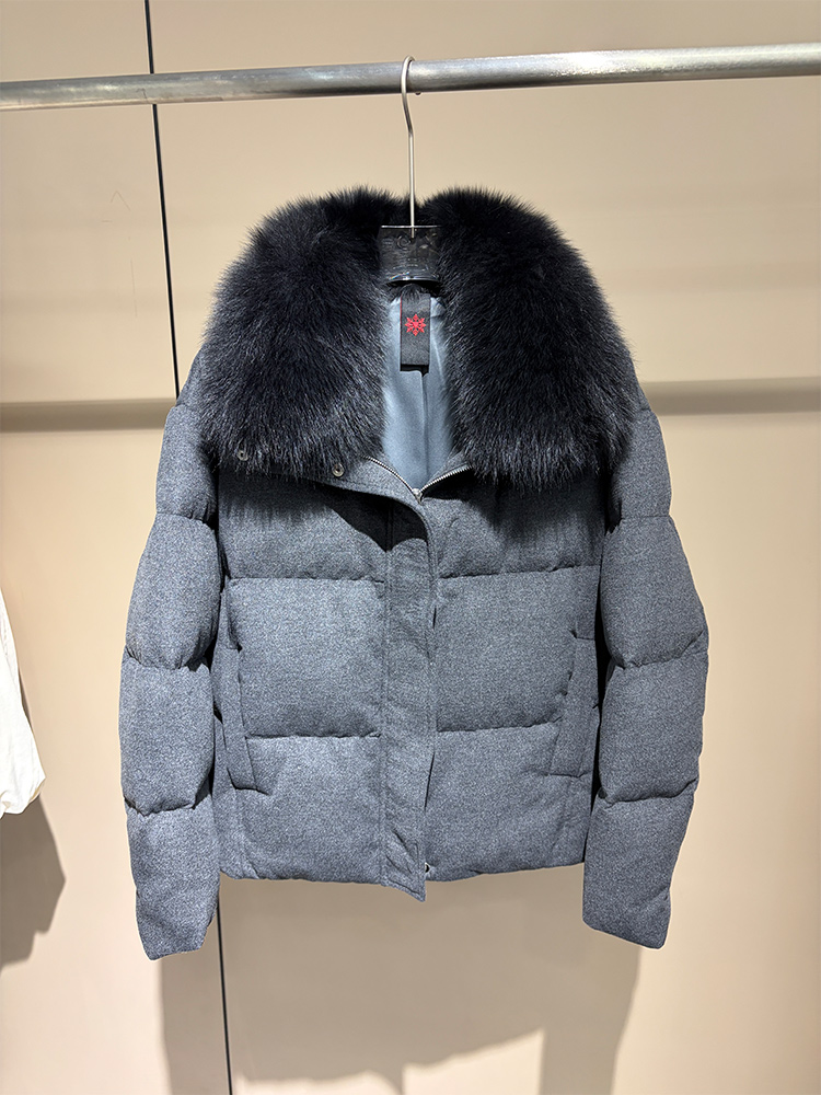 Nieuwe dames winter warme dons - Wool Coat Peacoat recensie en prijs
