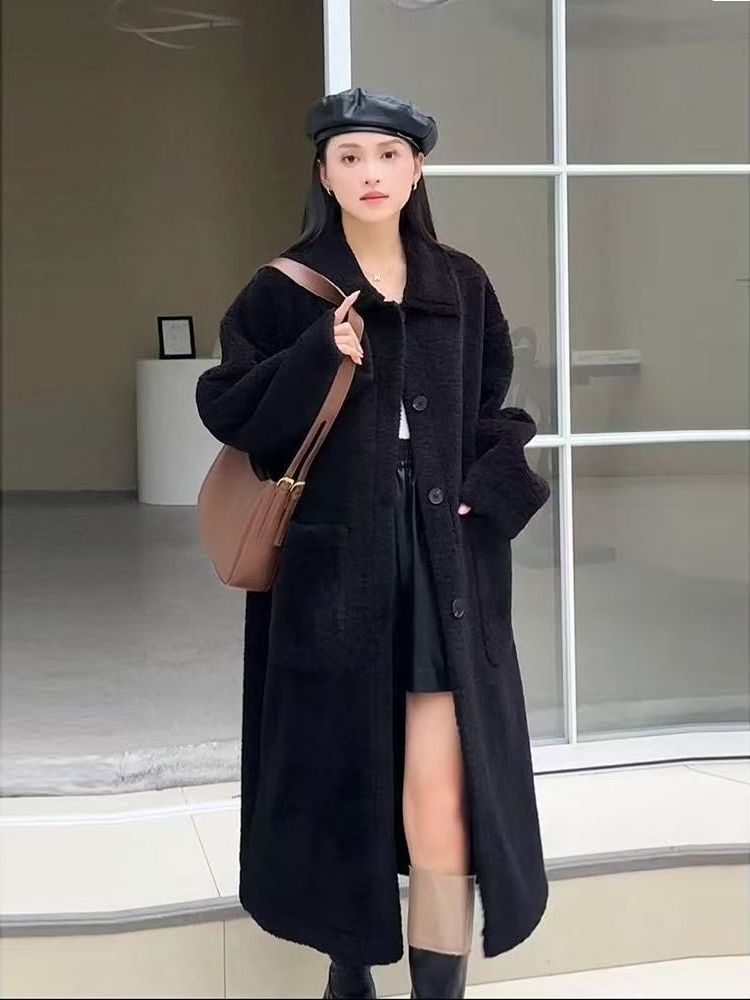 Japanse stijl, plus size dames - Wool Coat Peacoat recensie en prijs